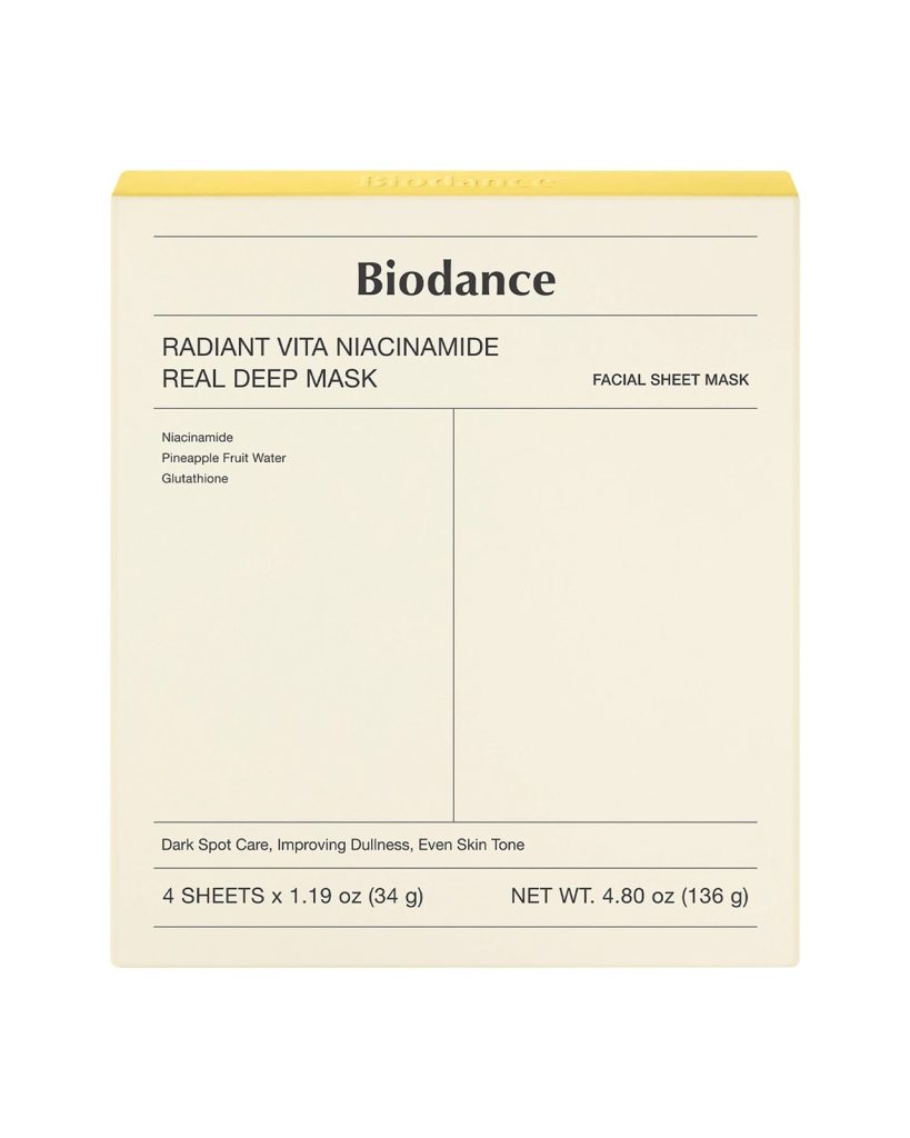 Radiant Vita Niacinamide Real Deep Mask