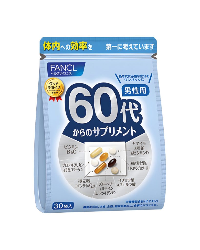 FANCL Комплекс для мужчин старше 60 лет